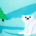 Sock It To Me "Polar Bear Stare" Chaussettes Mi-bas