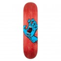 Santa Cruz Screaming Hand 8" Red Skateboard Deck