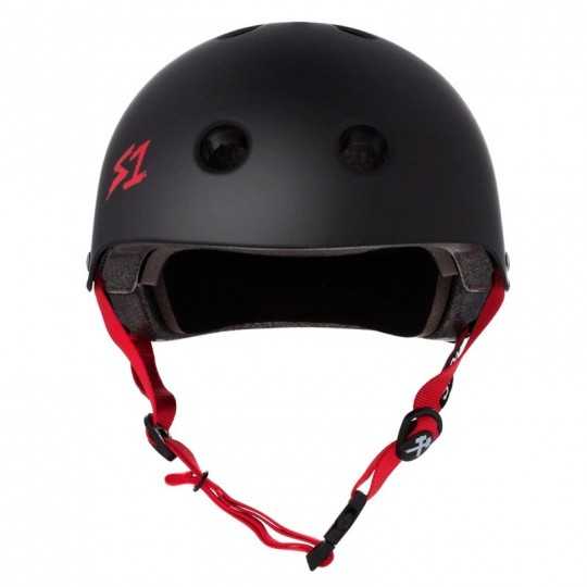 S-One Lifer Black Matte/Red Helmet(Shell)
