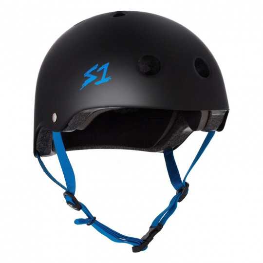 S-One Lifer Black Matte/Blue Helmet(Shell)