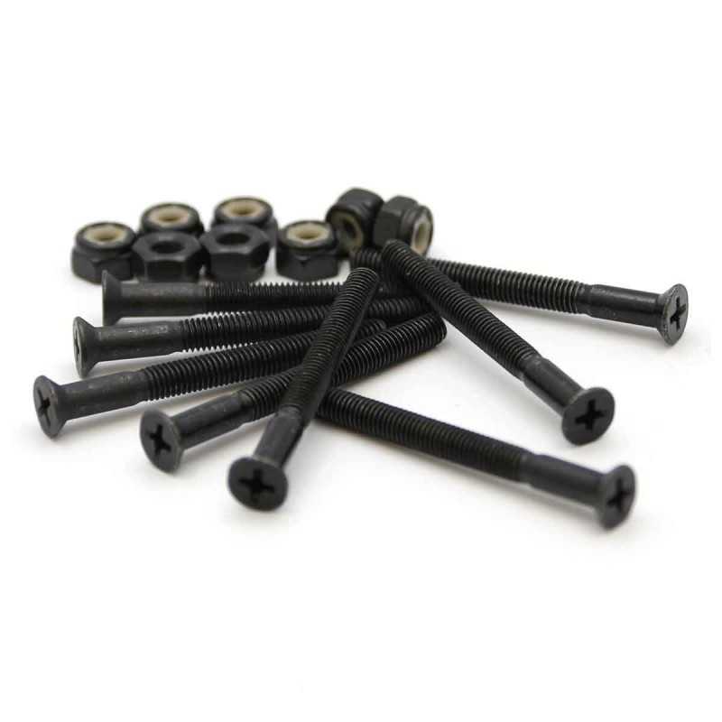 Iron Nut Washer Bolts Screws Spacer Bearings Skateboard Longboard Accessories