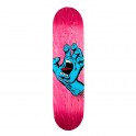 Santa Cruz Screaming Hand 7.8" Pink Skateboard Deck