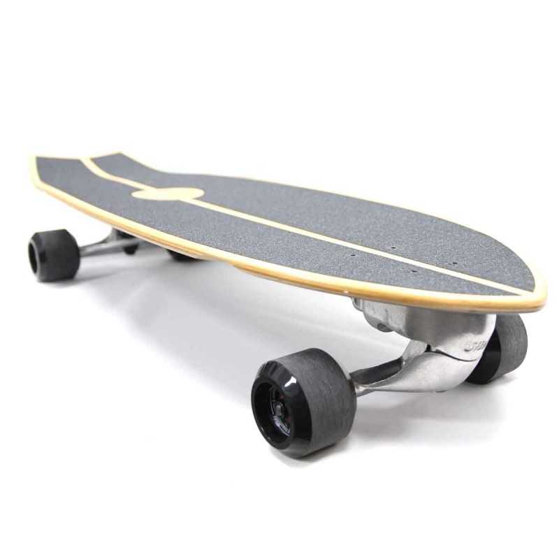 New Slide Surf Skateboard in Neon Orange Complete Skateboard Free UK P&P 