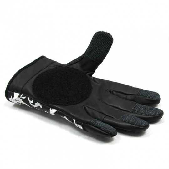 Urethane Burners Mambo Black & White Slide Gloves (Without Pucks)