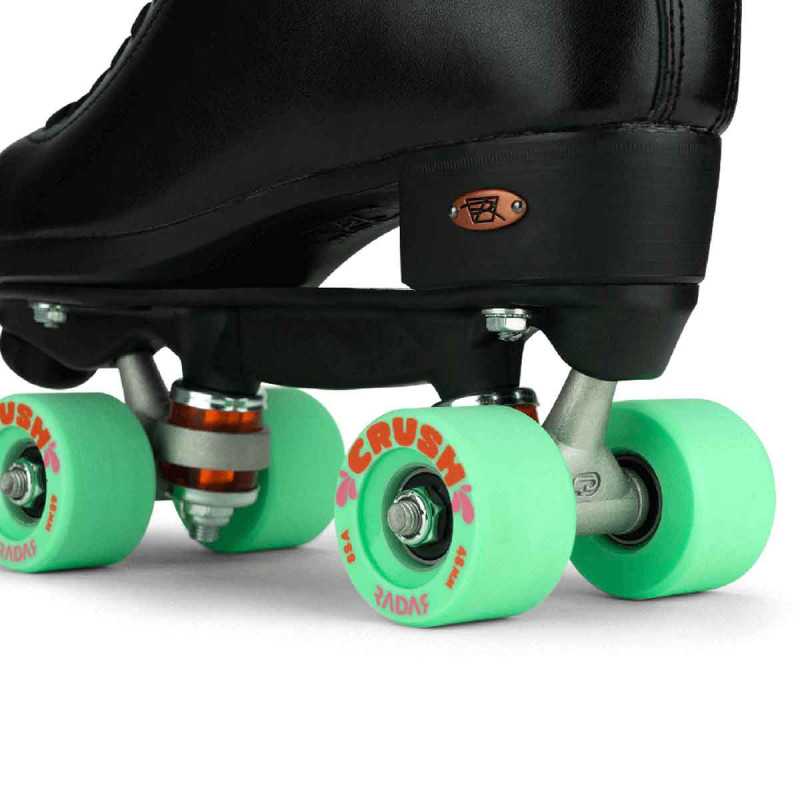 4 roues roller Street 57 mm 88A noires OXELO