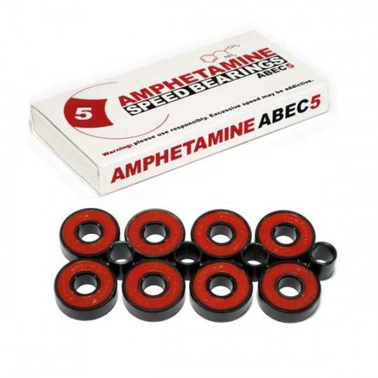 Amphetamine BA-5PP-16 Abec 5 Inline Skate Bearings 