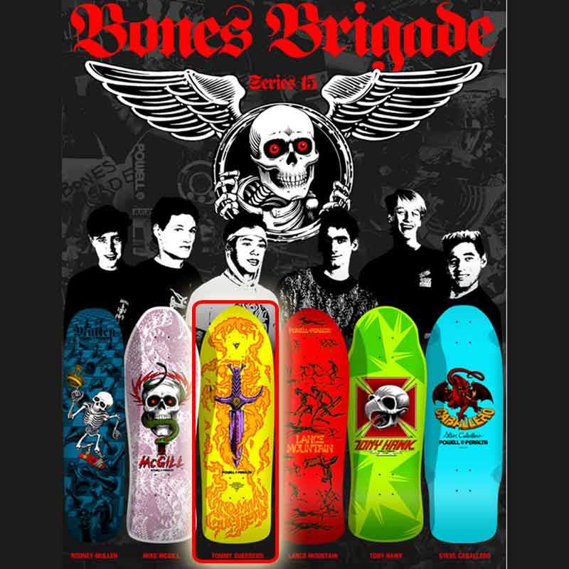 Powell Peralta Guerrero 975 Bones Brigade Series 15 Skateboard Deck