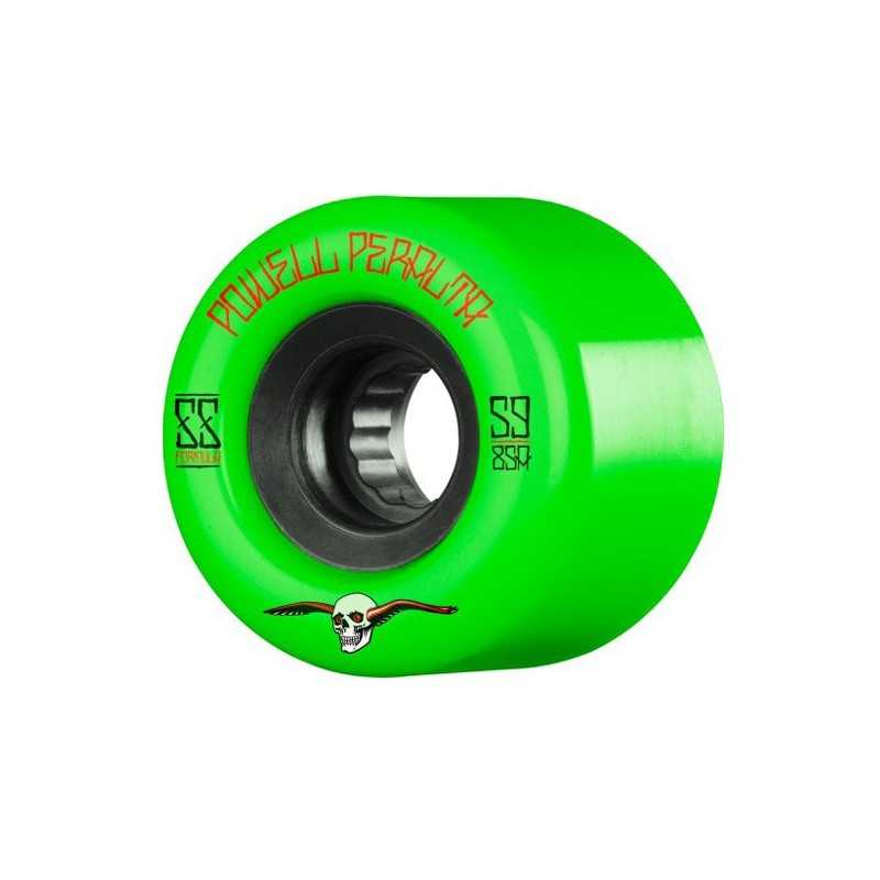Jeu de 4 Mini Logo Roues Skate 63mm AWOL 80a Green 