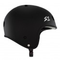 S-One Retro Lifer Black Matte Skateboard Helmet(Shell)