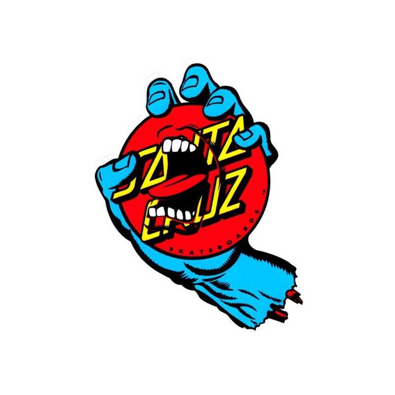 Featured image of post Santa Cruz Screaming Hand Sticker Sticker santa cruz screaming hand blue muraldecal com