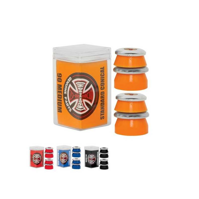 Independent-Radiergummi-Truck skateboard Set Conical 90A Medium Orange