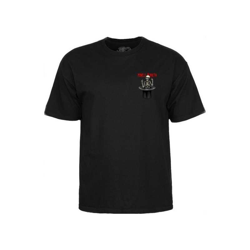 Powell Peralta BURST LOGO Skateboard Shirt BLACK XL 