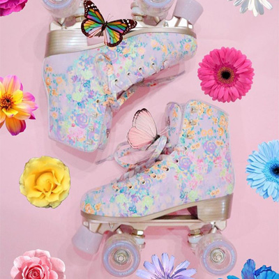 Impala Rowley floral roller skate