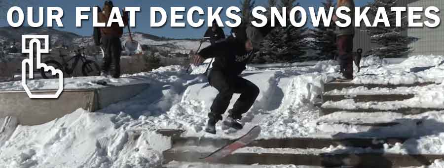buy a flat deck snowskate