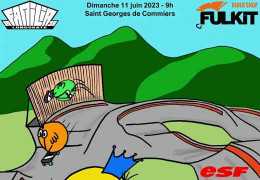 La Familia Shadok Skate Pumptrack Challenge St Georges de Commiers 2023: Race report