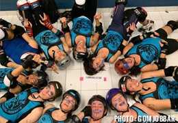 Cannibal Marmots: Roller derby made in the French Alps!
