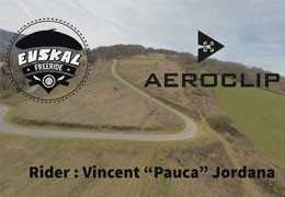 Downhill longboarding filmed by drone: Team Rider Vincent "Pauca" Jordana