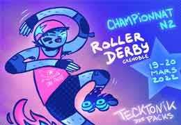 French Roller Derby Championship: Tecknonik des packs